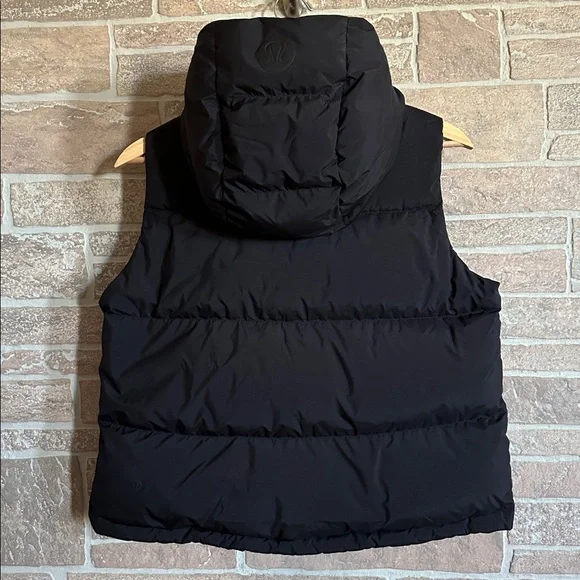 Lululemon Wunder Puff 600-Down-Fill Cropped Black Vest - Picture 8 of 13